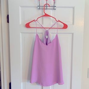 J. Crew Scalloped Tank